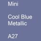 Preview: Mini, Cool Blue Metallic, A27.